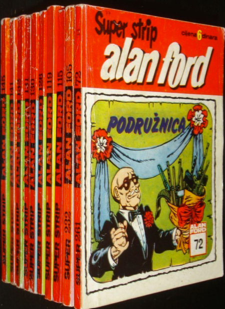 BalkanAndBeyond's tweet photo. 💬 How did one Italian comic strip about a group of incompetent secret agents become the ultimate pop-culture phenomenon in Yugoslavia?

Alan Ford was created in Italy in 1969 by Max Bunker and Magnus. This dark, satirical comic flopped in countries like France and Brazil and never even received an English translation. But when it hit Yugoslavia in 1972, it became an absolute cultural obsession.

The secret weapon? The translation.

Croatian journalist and writer Nenad Brixy completely reimagined the Italian text. Brixy injected the dialogue with brilliant wit, mature jokes, and highly specific Serbo-Croatian idioms that transformed a simple comic into a literary masterpiece of social satire.
His work was so legendary that even after Yugoslavia dissolved, fans across the newly formed countries rejected new, localized translations. They only wanted Brixy’s original text! To the readers, Brixy's version was Alan Ford.

In 2015, the town of Varaždinske Toplice in Croatia even erected a memorial plaque honoring Brixy's massive contribution to the language.