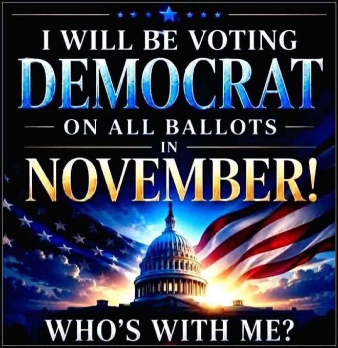 KinsleyOnX's tweet photo. #VoteBlue https://t.co/FHN5CklsDs