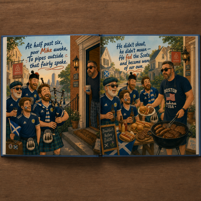 LittleBoxOfLyr1's tweet photo. Hi @MDMorrison82 I've started a little project to create a fun photo book telling some of the stories of the Tartan Army in Boston.  Before I include a little bit of your amazing interactions, can I check your okay for your name and (vague) likeness to be included? https://t.co/Nh8L0rZIQ1