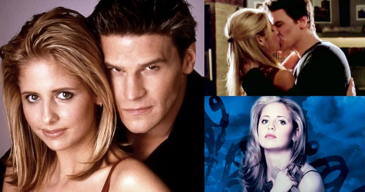 movie_goose's tweet photo. Sarah Michelle Gellar and David Boreanaz reunited onstage at the Emmys 23 years after their last on-screen appearance together in Buffy the Vampire Slayer. Gellar’s reunion selfie passed 125K likes in under two hours. 📸 #Buffy #Emmys https://t.co/t4zkVfdd6o