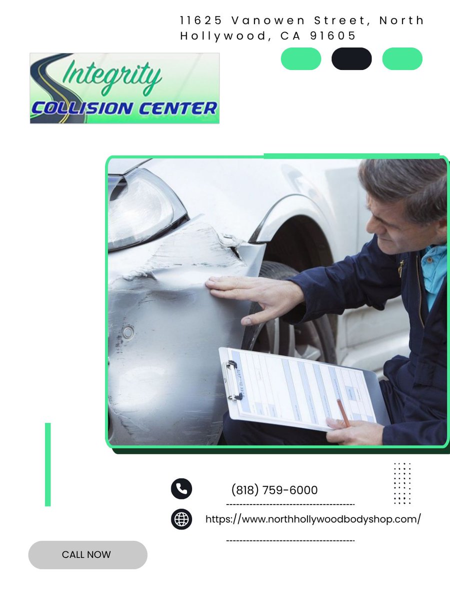 integrityNOHO's tweet photo. Whether the damage is minor or extensive, timely repairs can make a difference. Our collision repair services focus on addressing the damage and restoring your vehicle's appearance. Request a consultation today.
#CollisionRepair
https://t.co/YEL34KxLtx https://t.co/xd5wJ6Z3TN