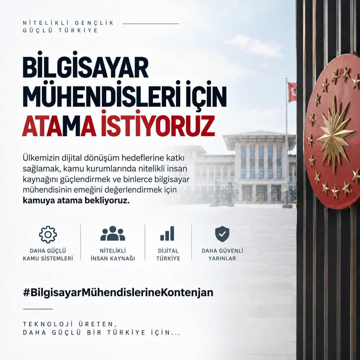 2lIdmanyurdu's tweet photo. @murat_kurum @Toki_Kurumsal #BilgisayarMühendislerineKontenjan https://t.co/MNaxw9Zbvt