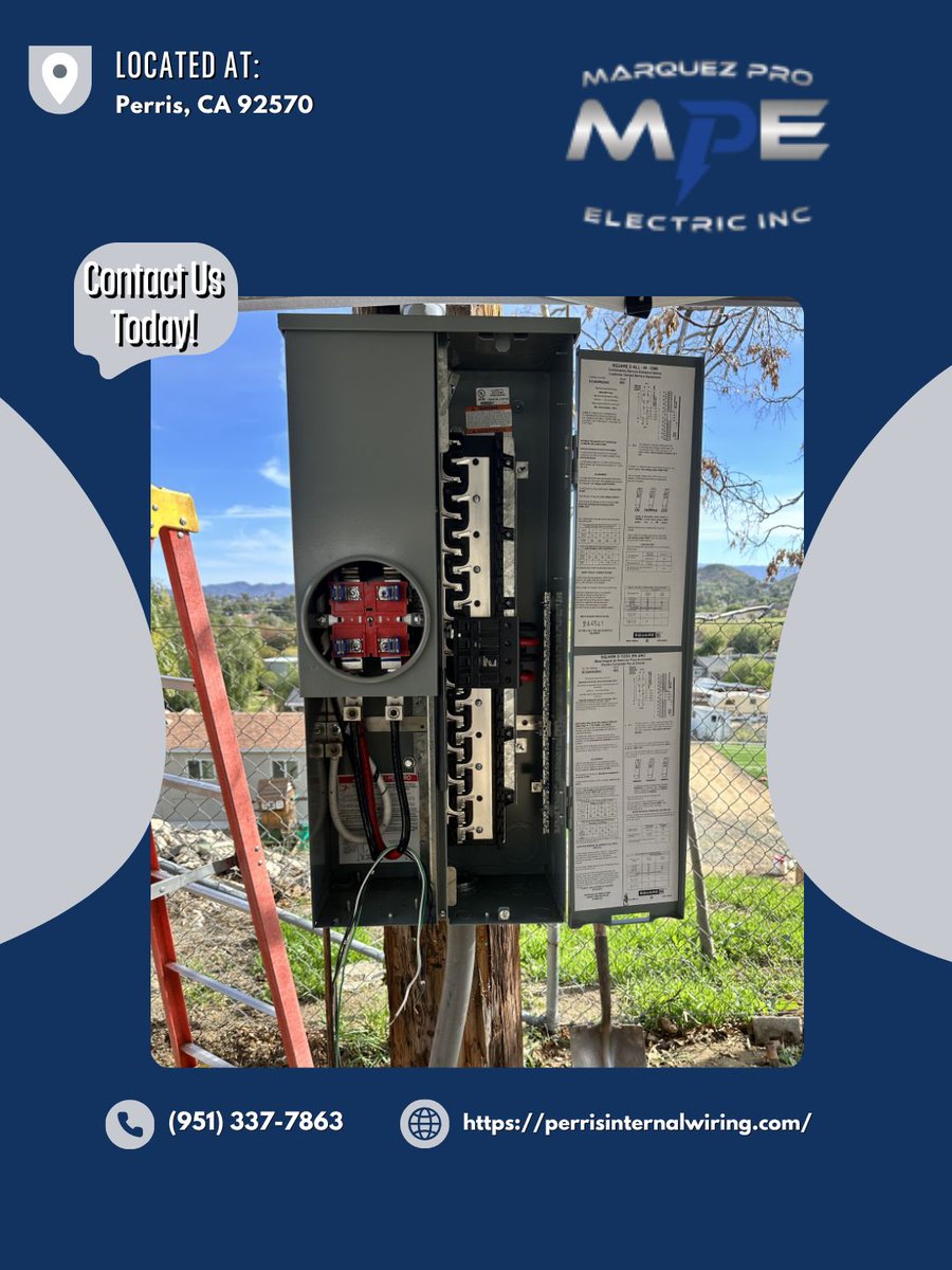 ElectricMarquez's tweet photo. Growing electrical demands may require system updates. Our electrical panel services help support appliances, devices, and equipment used every day. Contact us now for additional details.
#ElectricalPanel #SmartHomeWiring
https://t.co/hA8NAezyyG https://t.co/afosGRZU9V