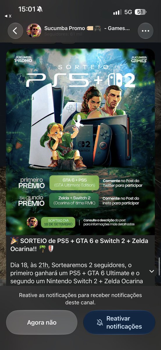 Guh_msa's tweet photo. @SucumbaGames Bora que bora https://t.co/3TEI9KVk51
