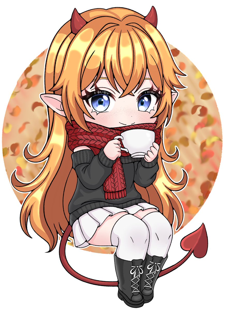 ShyNoriArt's tweet photo. Do you guys feel autumn already? 🍂 I definitely do ;-;
Buuut... at least I can finally sleep under 3 blankets again hehe!
Thank you, @iRyzia_  for your order! <3 https://t.co/56eI7mSZTl