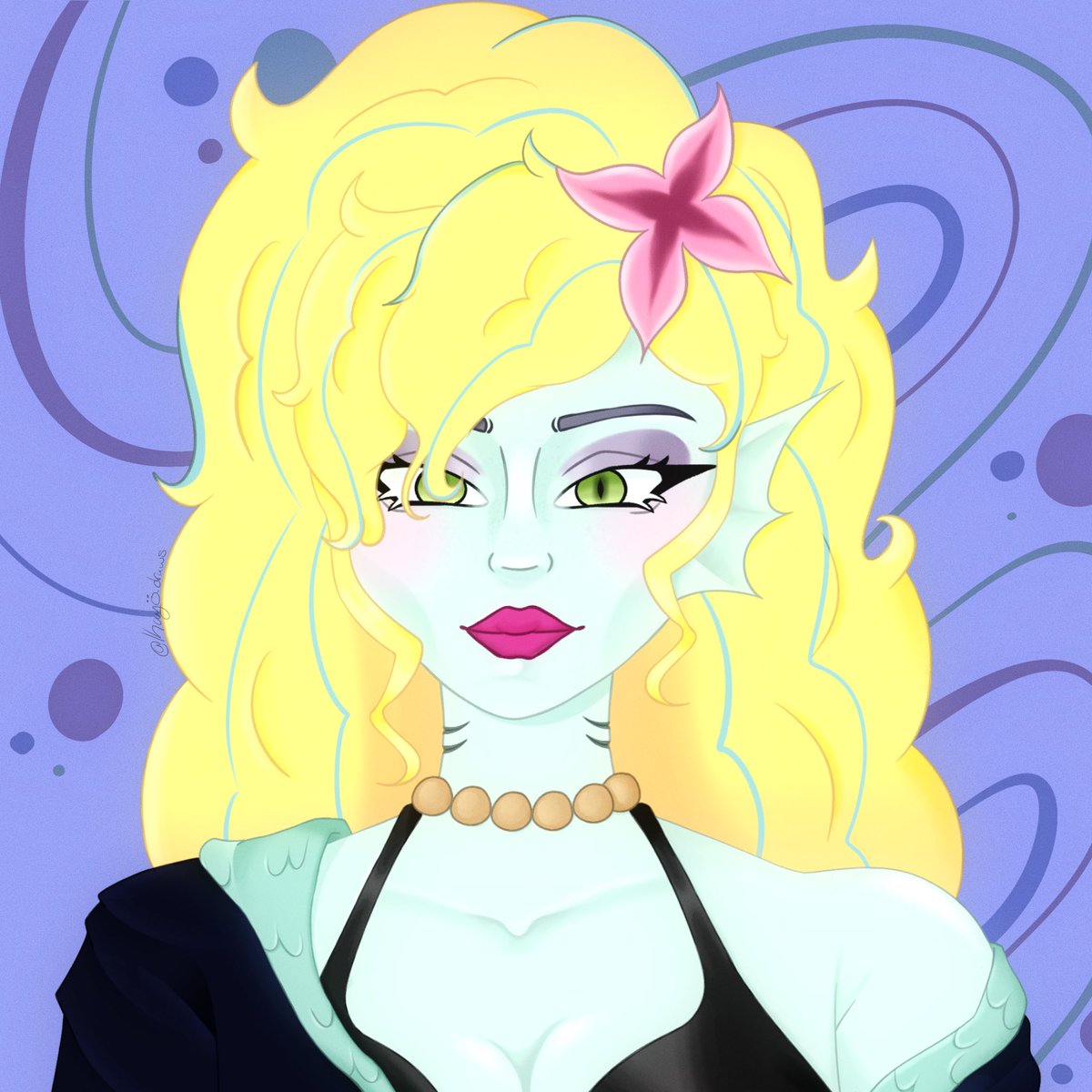 Kayyodraws's tweet photo. Lagoona Blue in my style! 

#digitalart #art #smallartist #illustration‌‌ #monsterhigh #fanart #lagoonablue #monsterhighfanart #fypシ゚viral #speedpaint https://t.co/ZUfgboj2wo