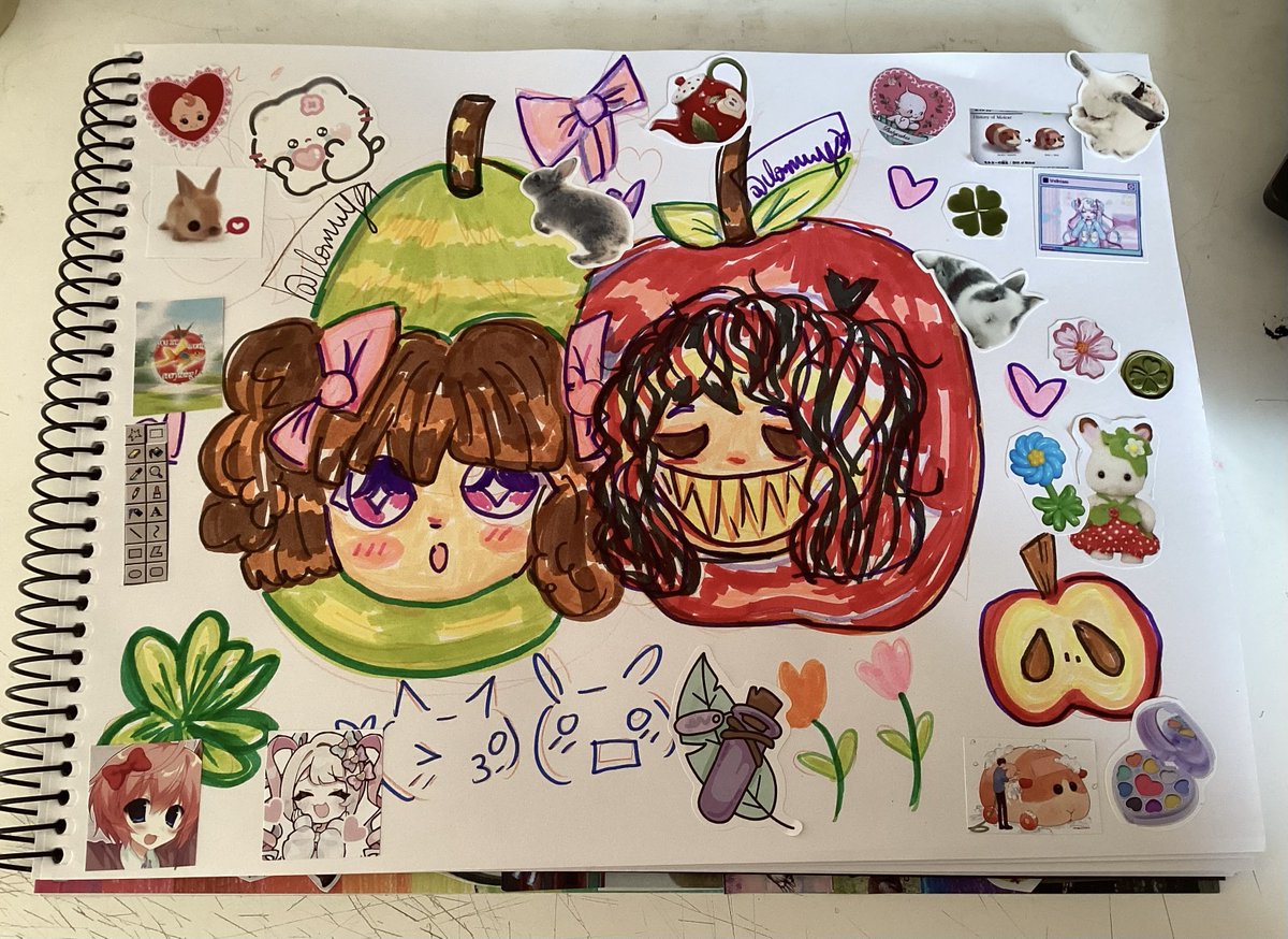 idiot_jester_'s tweet photo. (re-uploaded because it turns out I got mixed up, lol)
apples and pears uwu
#Jonhdoegame #oc #jonhdoe https://t.co/EzjCyDkpLu