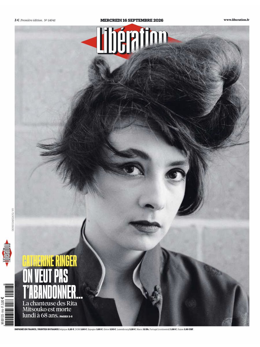 JFGuyot's tweet photo. #une @libe https://t.co/h11Fo5bcc2