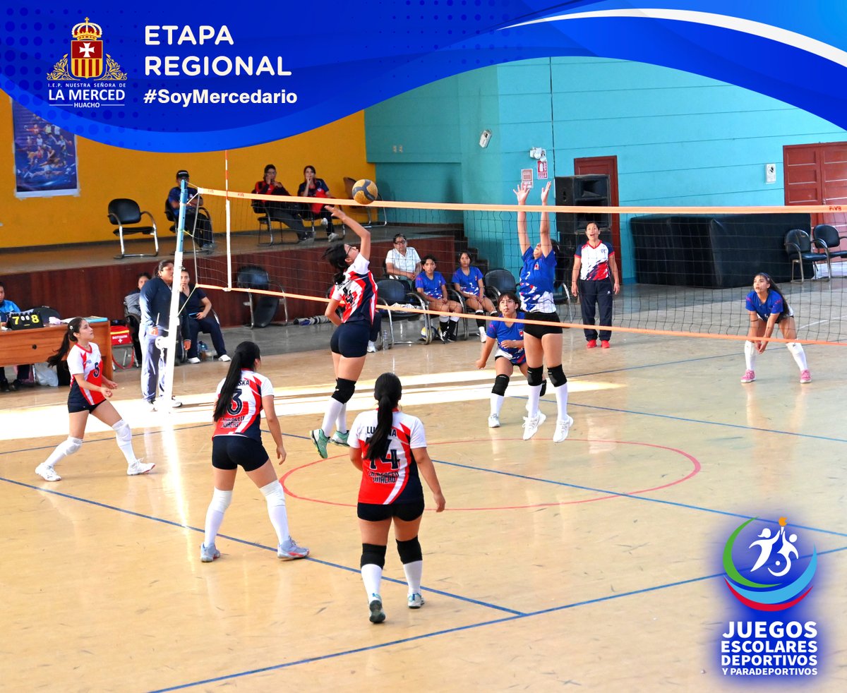 MercedHuacho's tweet photo. ¡SUBCAMPEONAS REGIONALES - JEDPA 2026! 📷
Nuestra selección de vóley culminó su participación en los Juegos Escolares Deportivos y Paradeportivos (JEDPA) 2026, alcanzando el subcampeonato regional.
Felicitamos a nuestras estudiantes y a su equipo técnico por su entrega. https://t.co/4vzWBkrenL