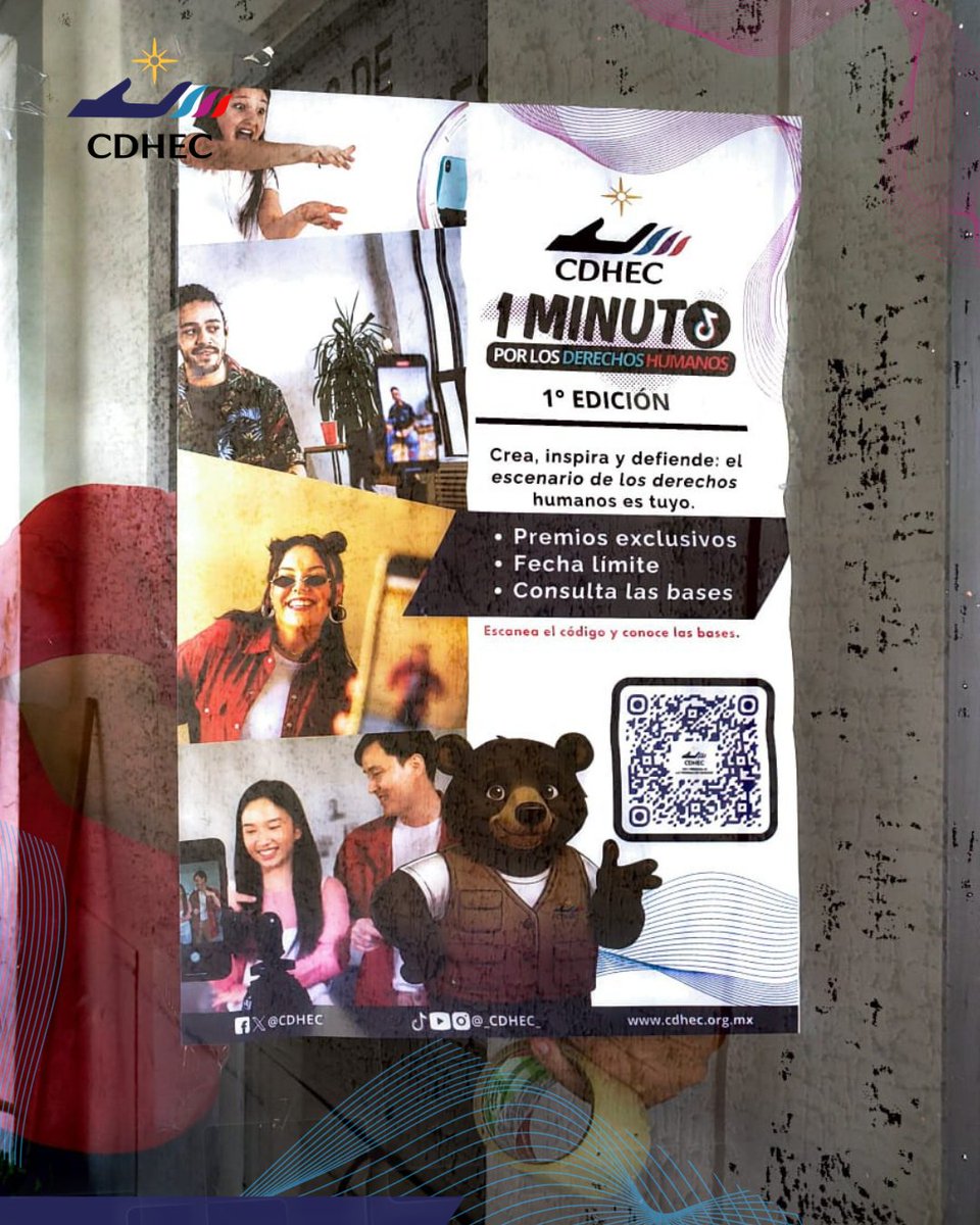 CDHEC's tweet photo. #BrigadasCDHEC En días pasados, personal de la Sexta Visitaduria de la #CDHEC, realizaron actividades de promoción y difusión de la convocatoria “Un Minuto por los Derechos Humanos”.

1/2 https://t.co/wKbCS0GBCD