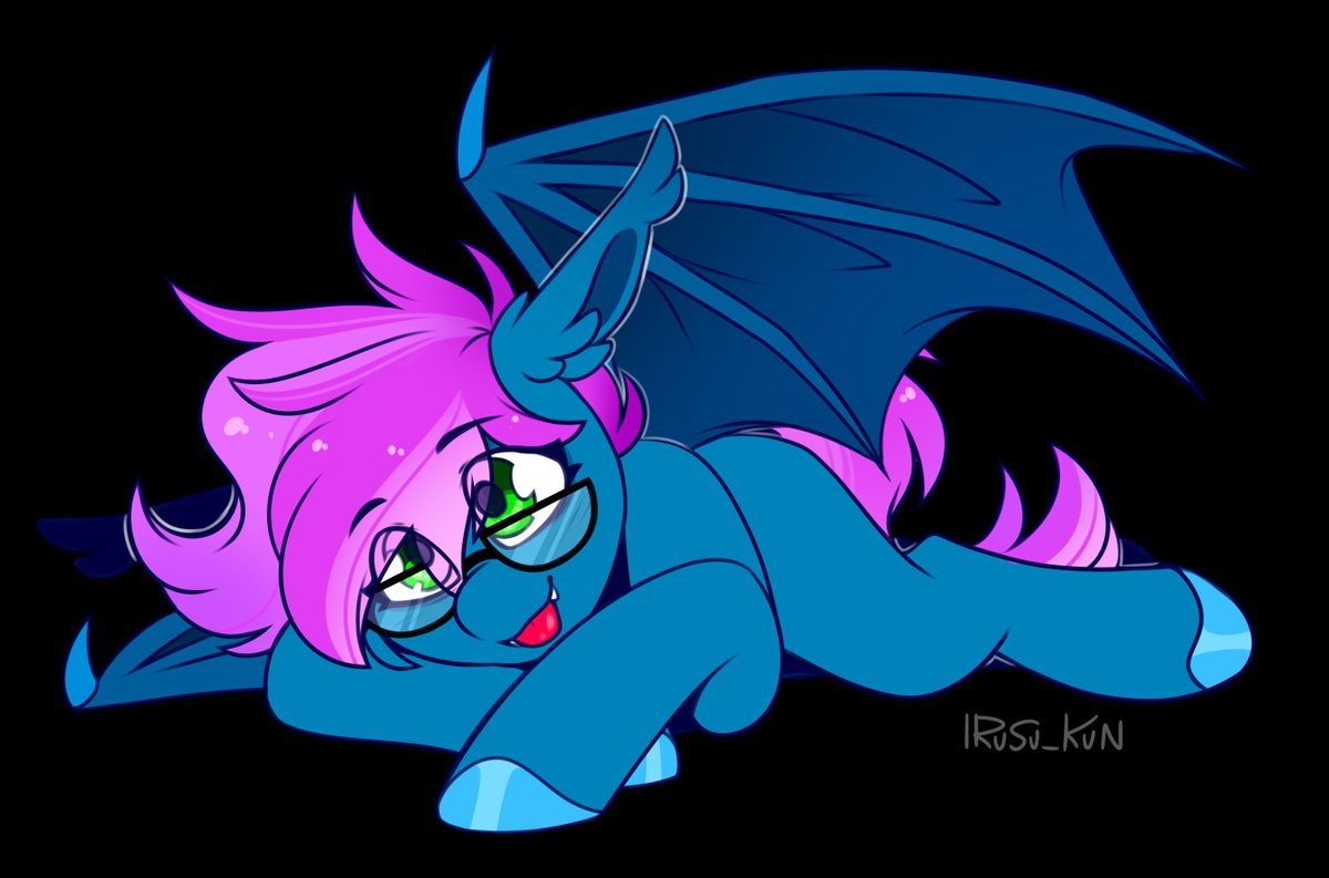 cynnamonbat's tweet photo. @Sodapop_Sprays Bat reporting for duty! /) https://t.co/kbPYuixajD
