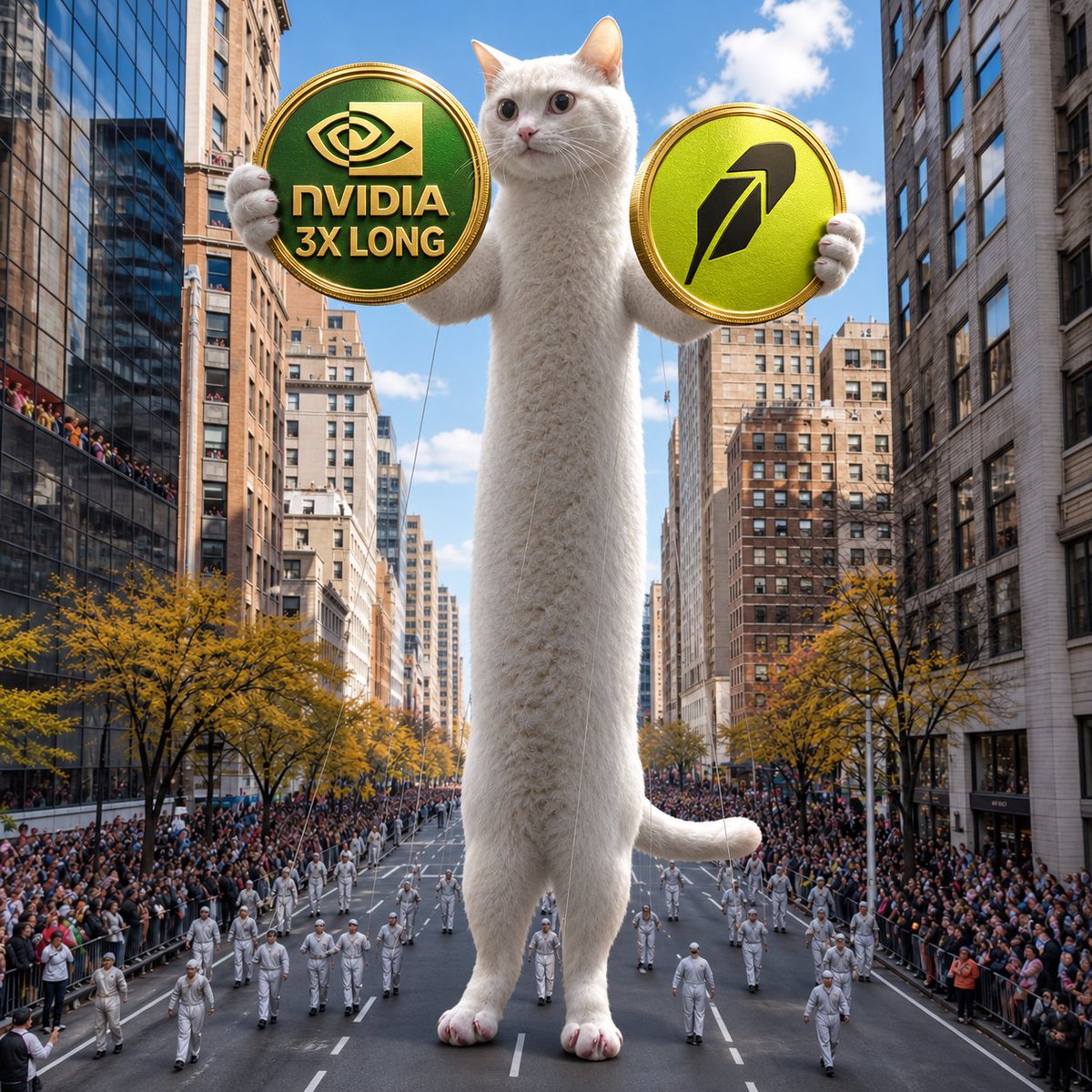 LongCatOnLong's tweet photo. gLONG  

Even now. The market is still extremely underpricing the LONG eco.

You've NEVER seen a cat this LONG, because there simply has never been one.

The longest cat in blockchain history. https://t.co/Gmhz8Wg0cU