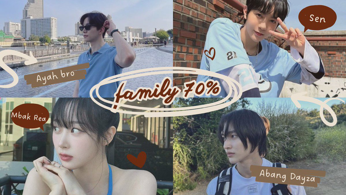 haejiijen's tweet photo. Au family 70%
By; hxnurr 

🌙 https://t.co/OEWXBSIyxX
