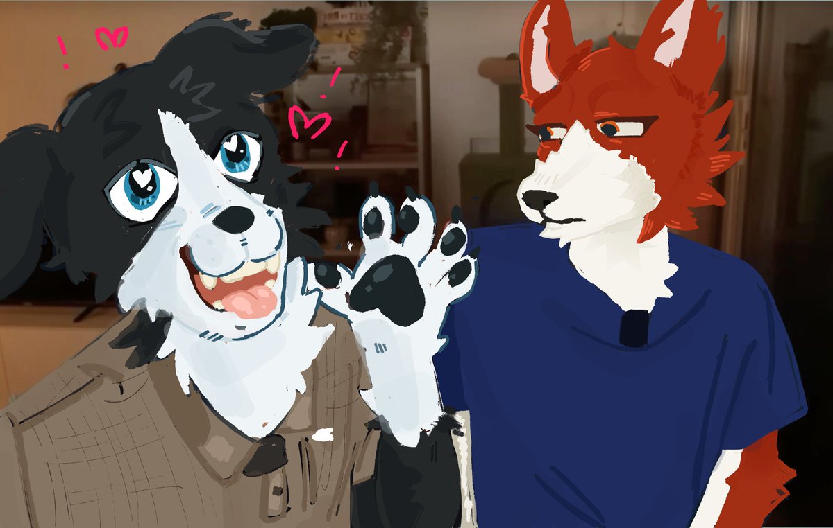 deviezzz_'s tweet photo. i love u slushynoobz 💜

#furryart #slushynoobz https://t.co/Fzmyrug6cI