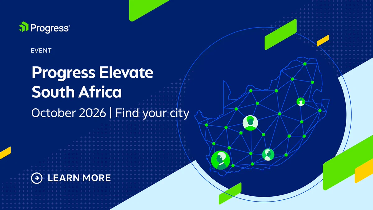 Event banner: Progress Elevate South Africa