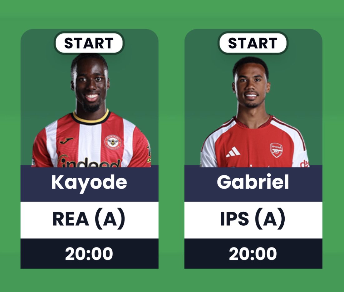 rey_qur's tweet photo. Both starting 🔥🔥

#GW5

Planner: @plan_tff https://t.co/BMTXST8j7U
