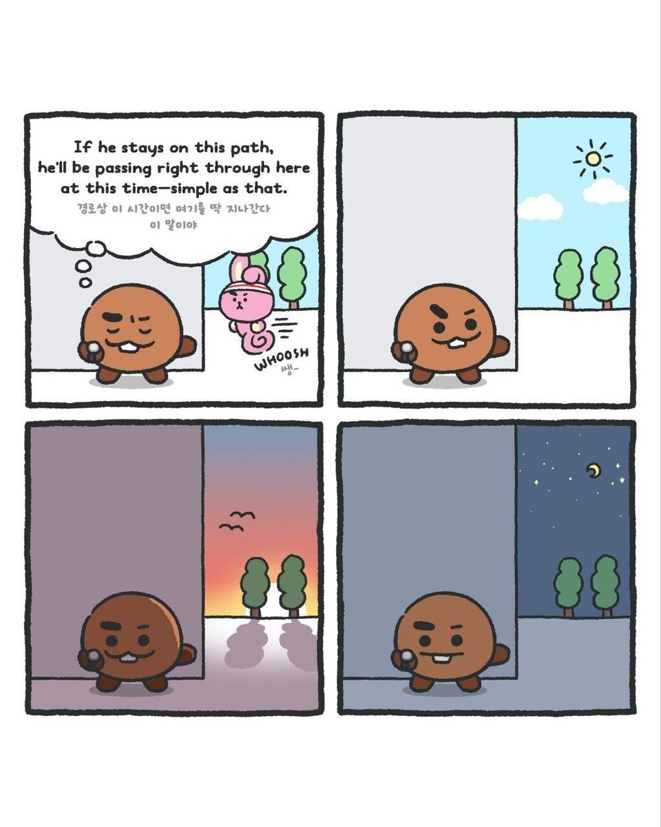BTS_inSpain2's tweet photo. 📌 BT21 Official en sus redes sociales
..T...ta-da...~ ✨
ジ...ジャジャ〜ン...〜✨
...ㅉ...짜잔...~ ✨
#BT21 #SHOOKY #COOKY #Running
🖇 https://t.co/pRhLRONdCb
🖇 https://t.co/zF37PpaC7M
🐢 https://t.co/iQmikS350C