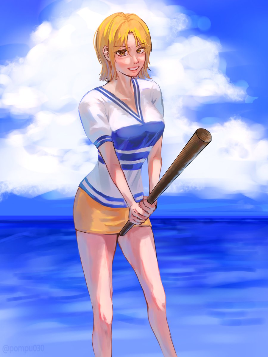 pompu030's tweet photo. 항해사님🍊
#ONEPIECE #ナミ https://t.co/qzMGnEh9PI