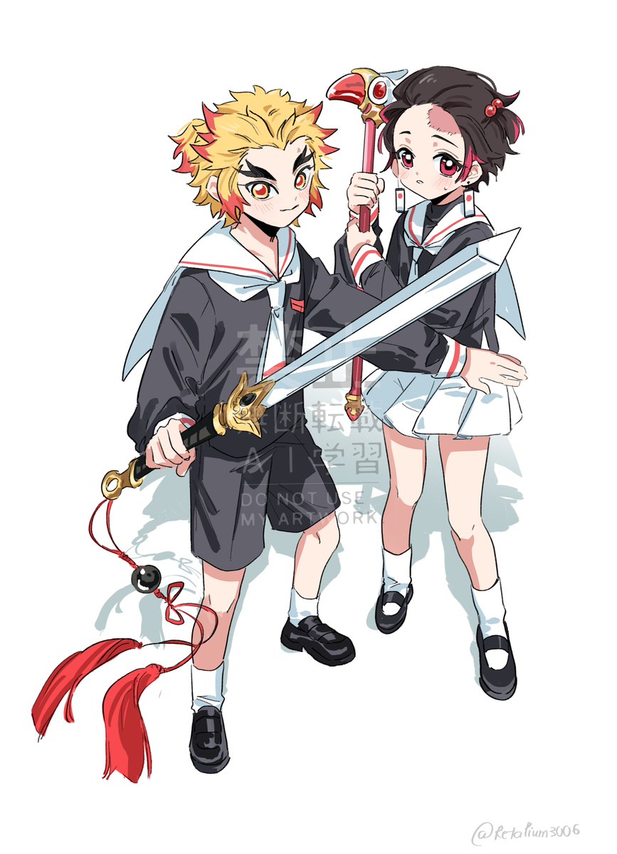 Retalium3006's tweet photo. Cardcaptor Tanjirou 🌸
🔥🎴 https://t.co/3OHXD6TB0x