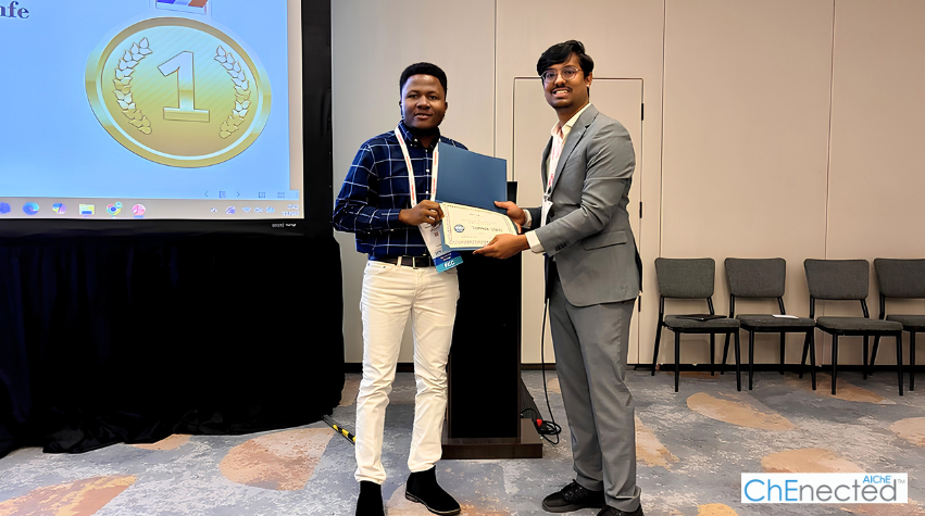 ChEnected's tweet photo. Attention #ChemE #GradStudents! Perfect your pitch and gain confidence presenting your research with the 3MT® Competition.
Learn More: https://t.co/yxWGjs78ED
#AIChEAnnual #chemicalengineering https://t.co/jVNsCYJZiW