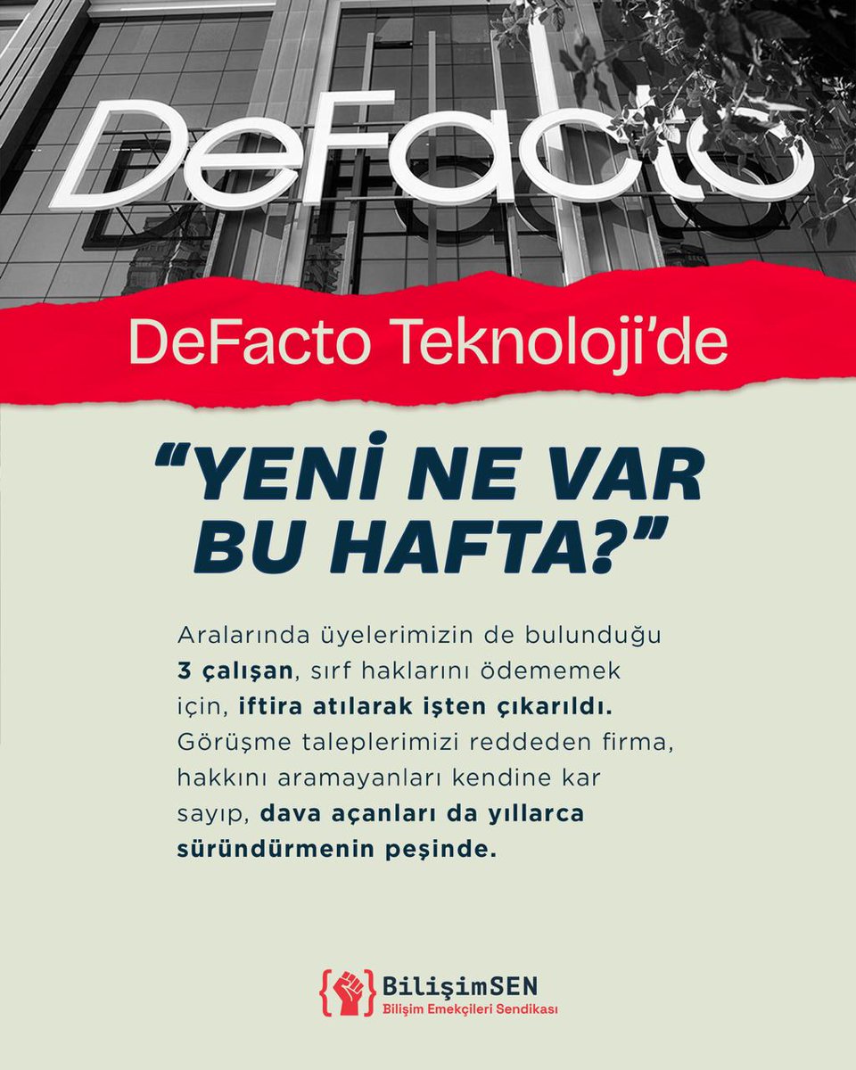 bilisimsenorg's tweet photo. #DefactoDaNelerOluyor #YeniNeVarBuHafta https://t.co/dameMu5Dw4