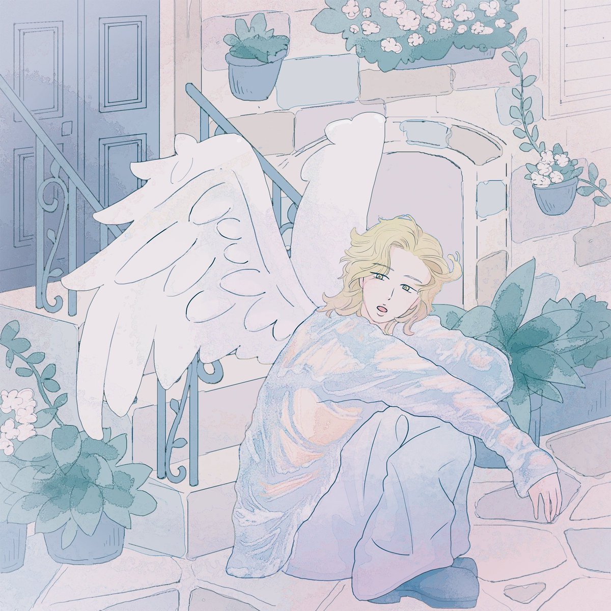 goodmorningfull's tweet photo. 飛ぶのに疲れたジミン🪽
玄関で休憩中

#jimin #btsfanart https://t.co/RZFHYoo2aJ