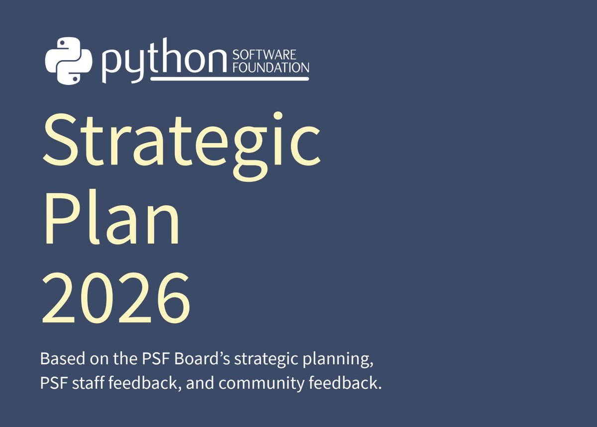 LundukeJournal's tweet photo. The Python Software Foundation has announced their “5 Year Strategic Plan”, setting Python’s goals through the year 2031.

A key goal?  You guessed it!  “Diversity and Inclusion”!

“Diversity and inclusion should be embedded in the execution of every [Python] activity … and applied as a critical evaluation criterion for organizational decisions.”

“[Diversity and Inclusion] is a lens applied to all decisions and activities.”

https://t.co/xXZX4JV90n
