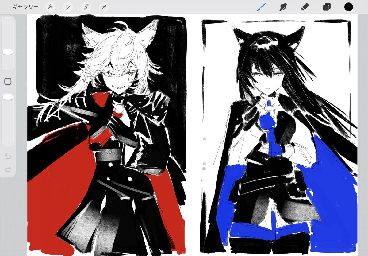 nakimmu's tweet photo. Tuff rough sketch before midterms...☠️☠️☠️ Will be back later. https://t.co/gUhWD2hhCU