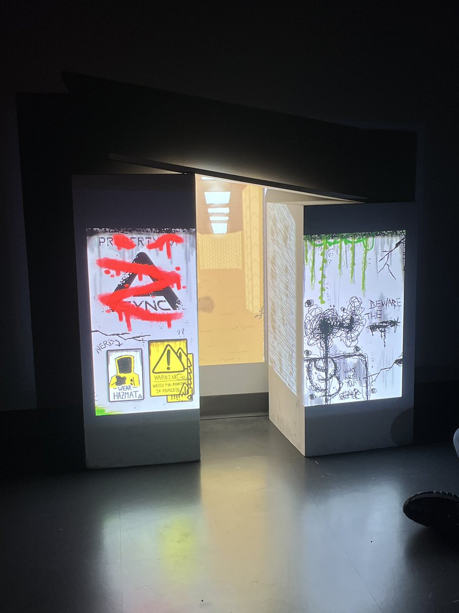 DrippyInk_'s tweet photo. Welcome urban explorers, to The Doorway; this is the first project of my last semester, based on The Backrooms

#backrooms #thebackrooms https://t.co/dHS0dUmaMD