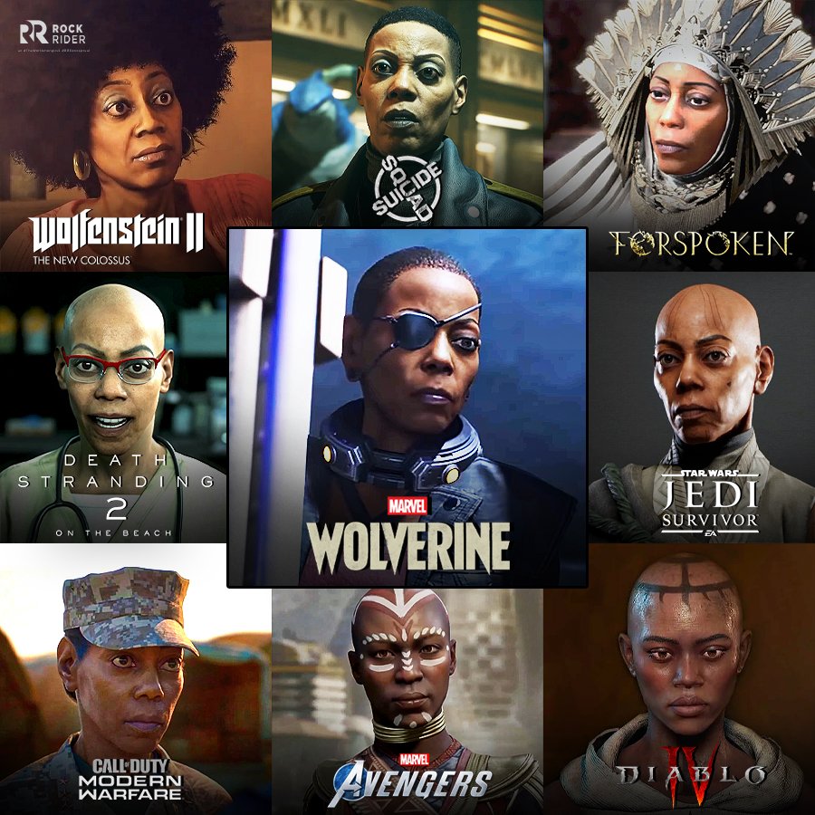 ursRockrider's tweet photo. Debra Wilson is on her generational run in video games https://t.co/6gbAm93pJR