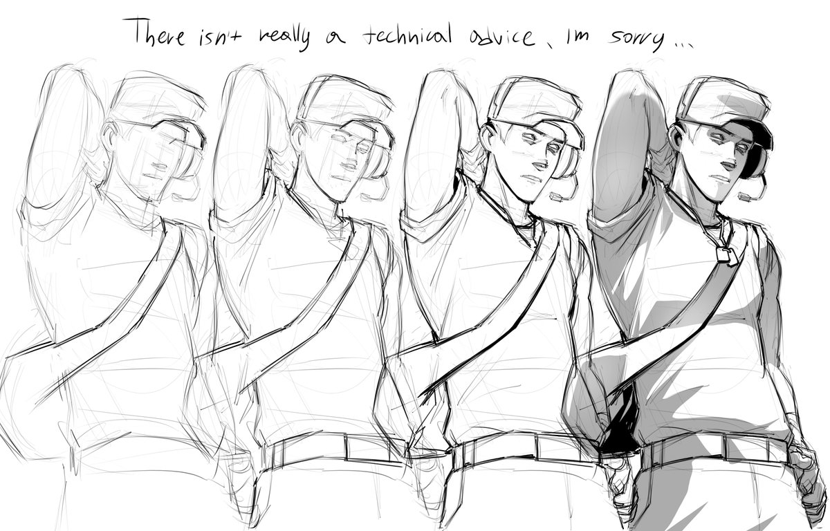 obliquelane's tweet photo. Ways to draw Scout https://t.co/DmtuvxJcaJ