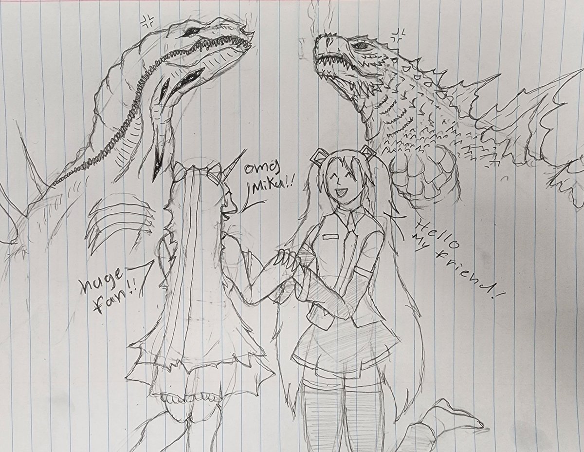 Dom_trap1's tweet photo. just a friendly reunion #pillarchase2 #pc2 #pillarchase #godzilla #suitmation https://t.co/0O6ftJxA2L