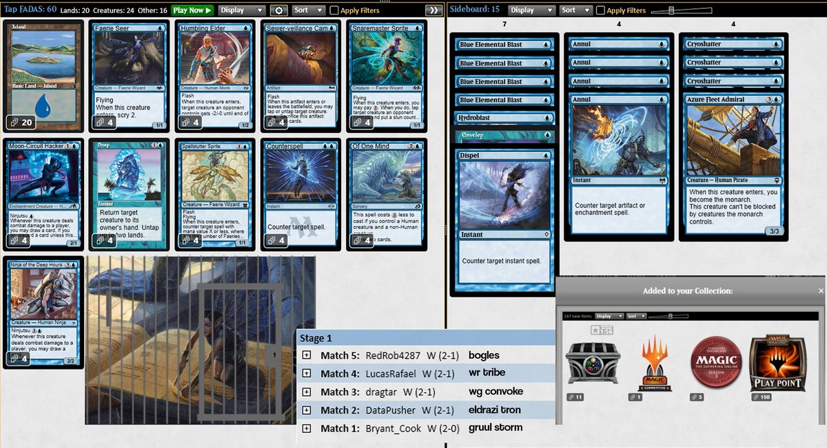 GigenMTG's tweet photo. Vanilla 1/1 got jailed!!! Trophy with the sharpest Chadmastersprite list https://t.co/LWS50FV4cd