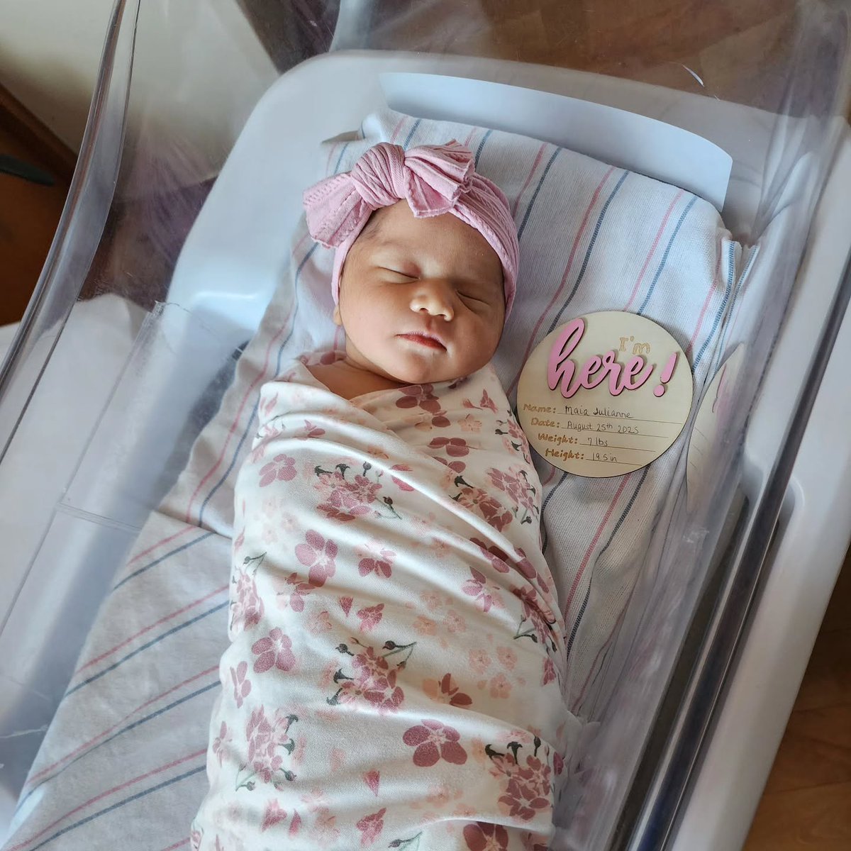 elipe09's tweet photo. August 25, 2025 was the happiest day of my life. I became a mommy to the sweetest baby girl! https://t.co/9pjjxXMc7U
