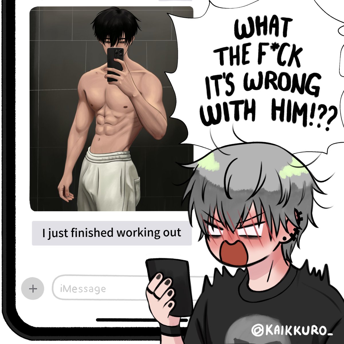 kaikkuro_'s tweet photo. Recycling My Own Ideas #ivantill #ivti #ALNSTㅤ https://t.co/P1RkO03m8M