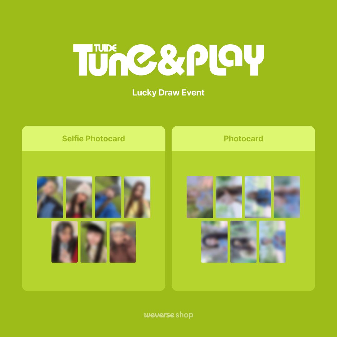 longkaidoo's tweet photo. [PRE-ORDER] #TUIDE The 1st EP [TUNE &amp; PLAY] #2nd LUCKY DRAW EVENT 🍀

🎁 สุ่ม Selfie Photocard / Photocard

Weverse Shop เริ่มจัดส่ง 17 ~ 27 ก.ย.
🚢 ส่งกลับเรือด่วน
📦 ค่าส่งเริ่มต้น 40 (พื้นที่พิเศษ +20)

* ชำระรอบเดียว / ไม่รับมัดจำ *
📩 สั่งซื้อทาง DM

#ตลาดนัดTUIDE https://t.co/2jFBwTVLgO