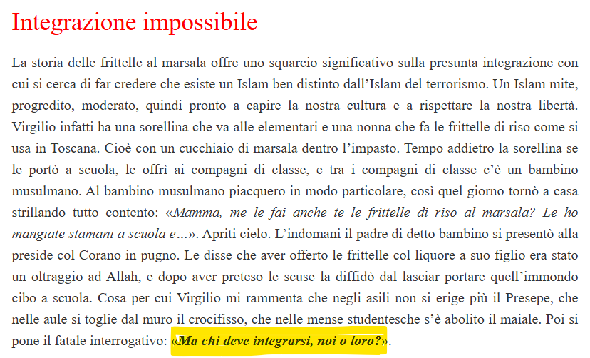 el_titosco's tweet photo. @GiorgiaMeloni Chi deve integrarsi? Noi o loro?? https://t.co/H3TBJnBzBj