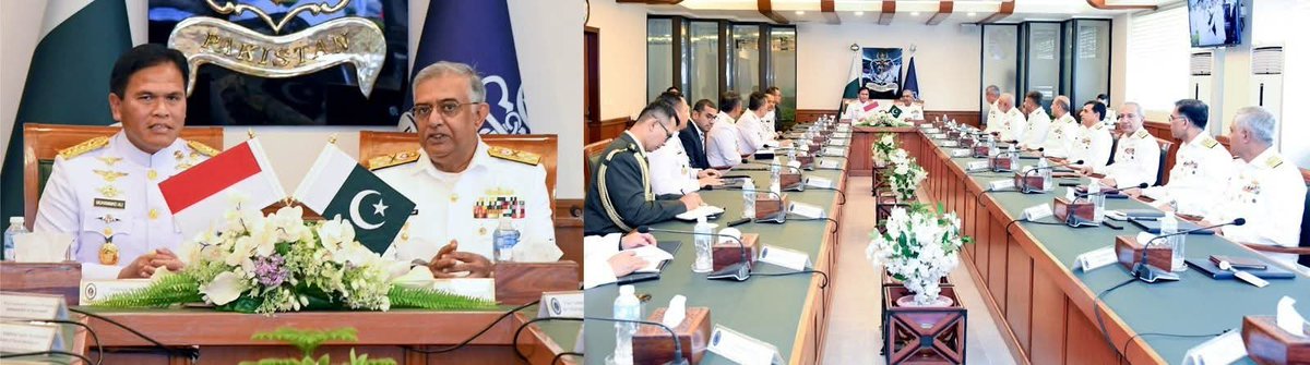 Historic Meeting: Indonesian Navy Chief Strengthens Ties with Pakistan