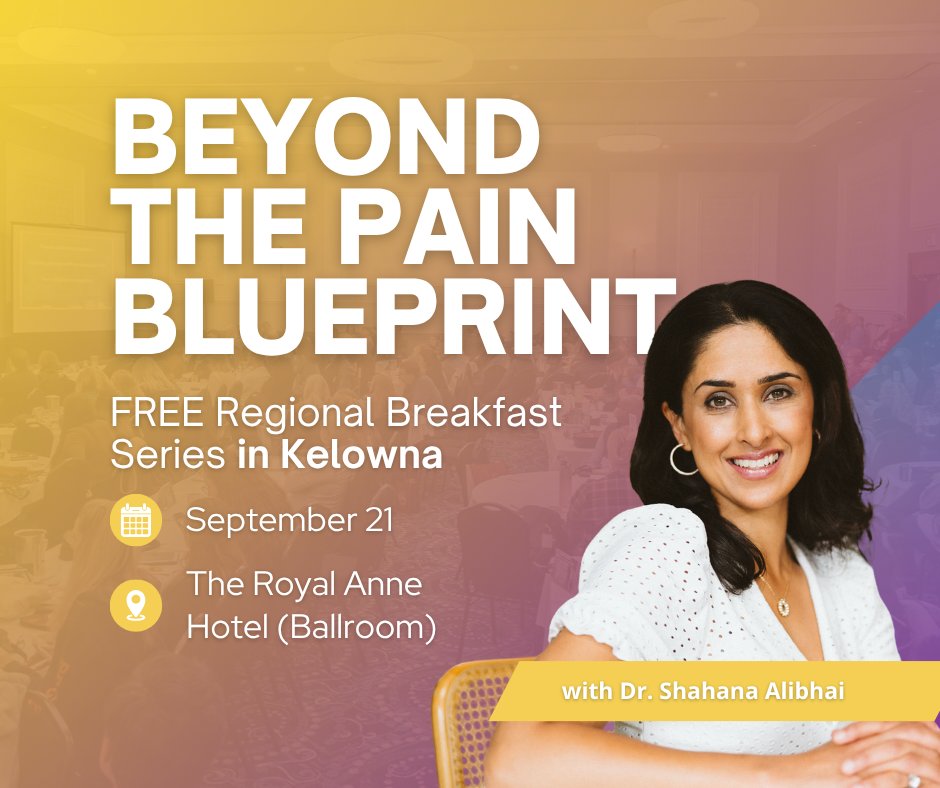 BCCSABeSafe's tweet photo. Kelowna, get excited! 🎉

After successful events in Vancouver and Prince George, Beyond the Pain Blueprint is coming your way.

Join BCCSA and Dr. Shahana Alibhai for a free breakfast workshop exploring chronic pain in construction, and how we can build safer, healthier workplaces across BC.

📍 The Royal Anne Hotel, Kelowna
📅 Monday, September 21, 2026
☕ Breakfast included
🎟️ Free to attend

Register today: https://t.co/TSPCLB4JkD 

#BCCSA #MakingSafetySimpler #ConstructionSafety #KelownaEvents #WorkplaceSafety