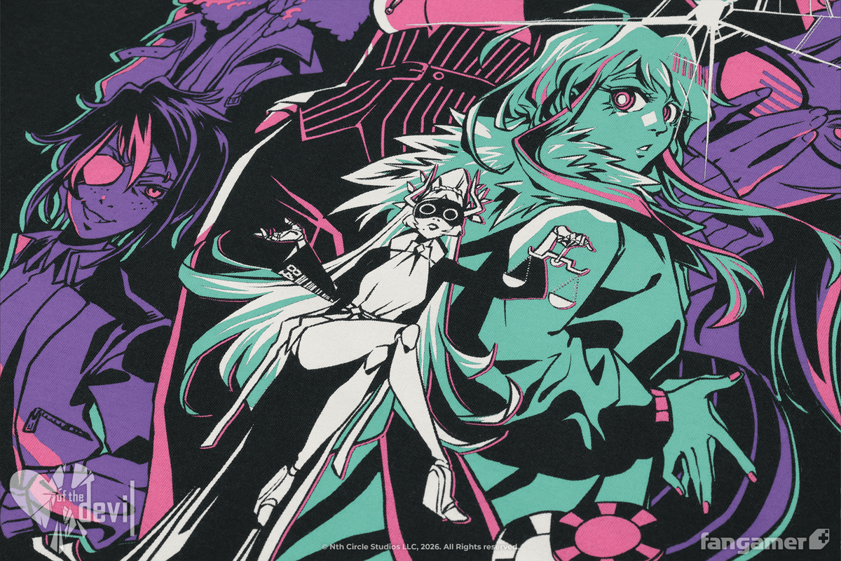 ofthedevilgame's tweet photo. Today's your Lucky Day~

of the Devil's first wave of Official Merch is Now Live! https://t.co/7MrbdWlJVD
