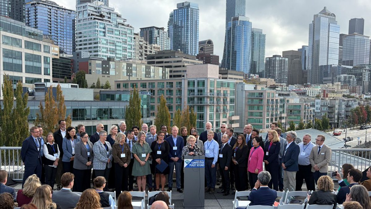 SeattlePartners's tweet photo. Challenge Seattle is investing $1M over three years in Greater Seattle Partners to strengthen regional collaboration and advance a more competitive Puget Sound economy.
We’re proud to help lead this work and invite companies and organizations to join us. https://t.co/qNNiIUbf6d https://t.co/Q7gfMlRd92