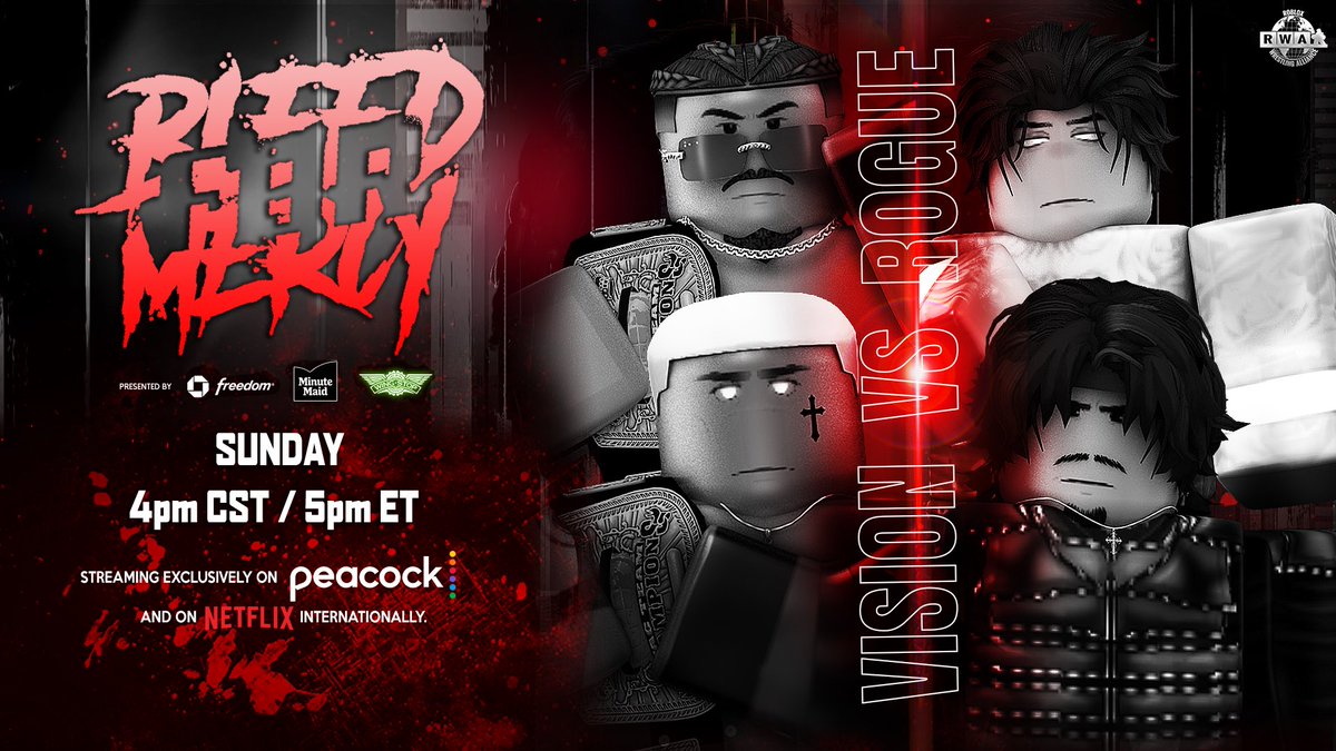 XWENetwork's tweet photo. 🩸9/20/26 - Bleed For Mercy🩸

TAG TEAM 🏆 

The COVETED World Tag Team Championship's are set to be ON THE LINE when #RogueExcellence defends against #TheVision on September 20th! 🌆🤩

In a LARGE encounter for the World TTC gold.. WHICH TEAM will prevail?! https://t.co/PJ1w7wIBOf