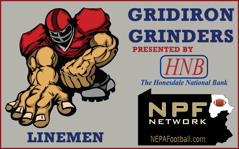 NEPAFootball's tweet photo. Week 3 Gridiron Grinders presented by The Honesdale National Bank
Best line performances in District 2 this past weekend.
https://t.co/X80N2utE2m https://t.co/nEdrNUJeCf