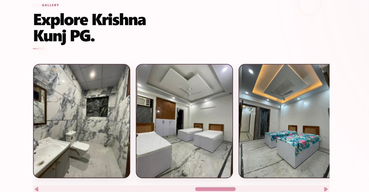 deepanshchand06's tweet photo. 🏠 Krishna Kunj PG — Client Project
🔗 Live Website: https://t.co/qvJ5uiEODl

Designed and developed a modern, responsive website for Krishna Kunj PG.

Tech: React.js • JavaScript • Vite • HTML5 • CSS3

#ReactJS #WebDevelopment #FrontendDevelopment #Vite https://t.co/Tj9AilXsga