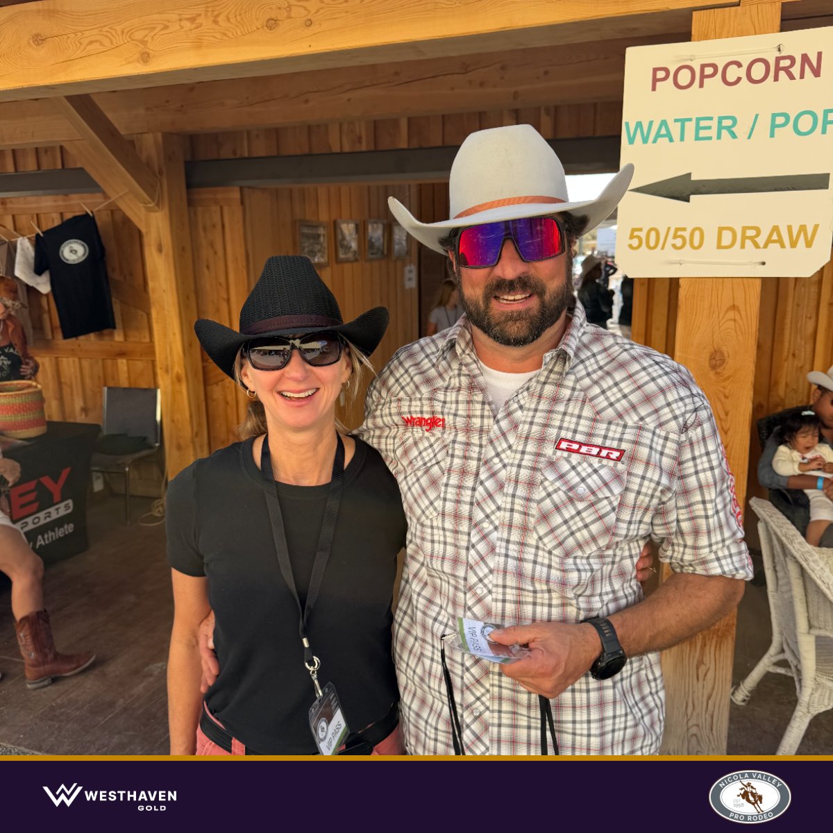 westhaven_inc's tweet photo. 🐎 Westhaven was proud to support the 66th Annual Nicola Valley Pro Rodeo this year!

Thank you to the @RodeoNicola and to all the sponsors, guests, and volunteers who made it happen. We look forward to being back next year!

🔗 For more information, visit: https://t.co/XDnyxc7a5F

📈 TSX-V: WHN.V  | OTCQB: WTHVF | FRA: 1W5

#Mining #Merritt #BritishColumbia #Westhaven #WHN