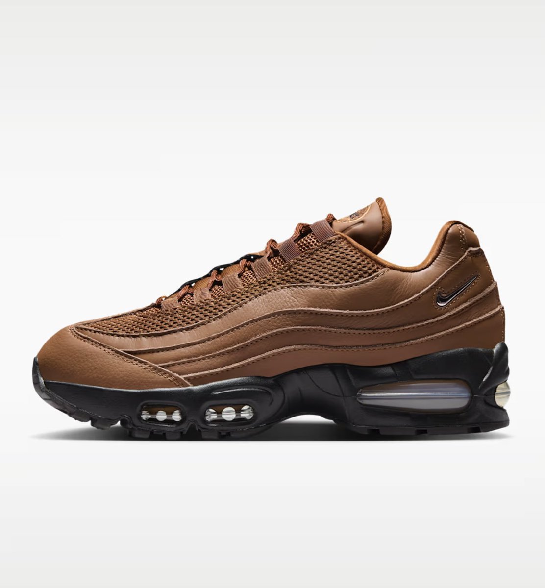 SOLELINKS's tweet photo. Ad: New Low Price: Ad: Women’s Nike Air Max 95 Big Bubble ‘Light British Tan’ at $117.97 + FREE shipping => https://t.co/a5e7UDUwlJ https://t.co/GiR4NHfntU