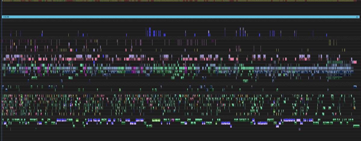 EditWiz_'s tweet photo. Edited a video that hit 8M views in under a week. It's now at 26M — about 17x the channel's typical 1.5M.

Breaking down what actually goes into an edit like this:

1/ The first 15 sec get cut more than any other part. If the hook doesn't land, nothing else matters.

2/ Cuts follow the story beat, not the action. Sometimes holding a shot too long is the right call.

3/ Every clip gets color-matched — not for "cinematic," just so 4+ cameras don't look mismatched.

4/ Sound design controls pacing as much as the cuts do.

Here's the actual timeline from this edit 👇