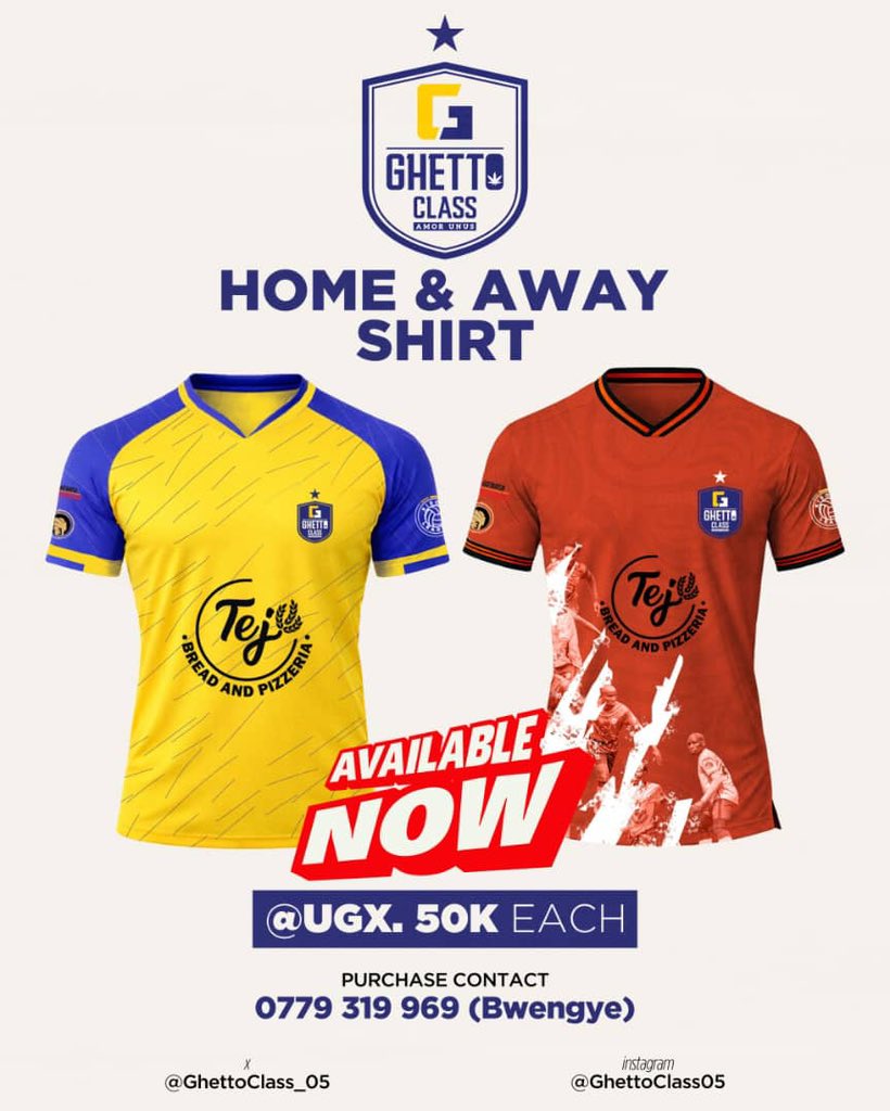 GhettoClass_05's tweet photo. 🔥 NEW GHETTO KIT IS FINALLY HERE 🔥
It’s bold. It’s fresh and it’s moving FAST. 
Don't sleep on this drop secure yours now before we are completely sold out
#GhettoKitDropAlert 
#KISOBALeagueSnV 
#TejbreadandPizzeria 
#KLKakyekaFinale https://t.co/lfPditke2b