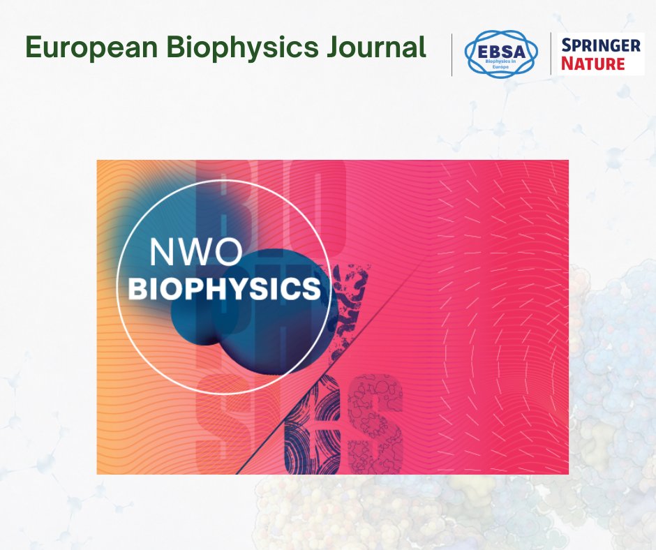 EuroBiophysJ's tweet photo. 🔬 On the biophysics calendar: 

𝐍𝐖𝐎 𝐁𝐢𝐨𝐩𝐡𝐲𝐬𝐢𝐜𝐬 takes place 5–6 October in Veldhoven, bringing together research across the physics of life, from microscopy and cell biology to biomedical engineering.

https://t.co/yCJMbh5IR8 https://t.co/rDCwyZPI6x