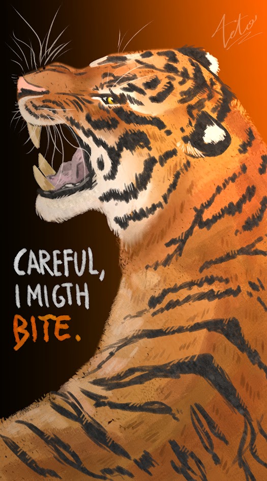 AsiesTetoDraws's tweet photo. RAWR 🐯‼️
#tiger https://t.co/0sgz0Px8S0